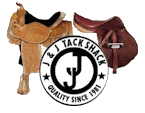 J&J Tack Shack Western and English Saddle Logo